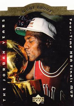 1996-97 Collector's Choice - A Cut Above: The Jordan Years #CA9 Michael Jordan Front