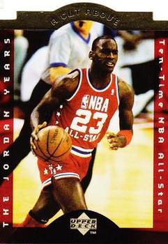 1996-97 Collector's Choice - A Cut Above: The Jordan Years Jumbo #CA5 Michael Jordan Front