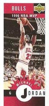 1996-97 Collector's Choice - Mini-Cards #M11 Michael Jordan Front