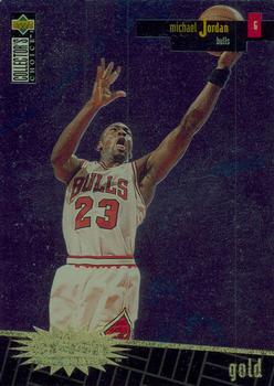 1996-97 Collector's Choice - You Crash the Game Scoring Gold 1 Exchange #R30 Michael Jordan Front