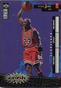 1996-97 Collector's Choice - You Crash the Game Scoring Gold 2 #C30 Michael Jordan - VAR: Apr. 14-20 Front
