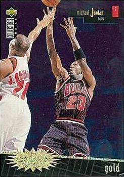 1996-97 Collector's Choice - You Crash the Game Scoring Gold 2 Exchange #R30 Michael Jordan Front
