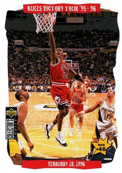 1996-97 Collector's Choice French #26 Michael Jordan / Scottie Pippen Front