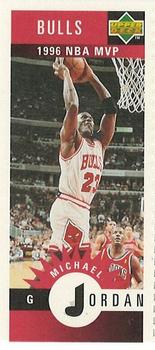 1996-97 Collector's Choice German - Mini-Cards #M11 Michael Jordan Front