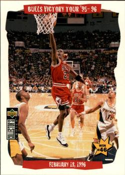 1996-97 Collector's Choice German #26 Michael Jordan / Scottie Pippen Front