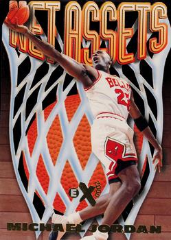 1996-97 E-X2000 - Net Assets #8 Michael Jordan Front