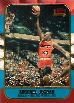 1996-97 Fleer Polychrome #NNO Michael Jordan - Prismatic Gold Front