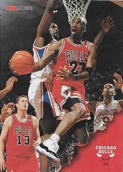 1996-97 Hoops - Silver #20 Michael Jordan Front