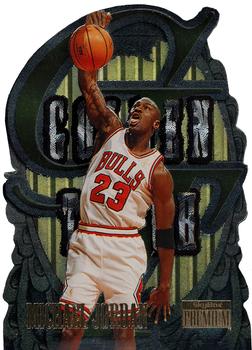 1996-97 SkyBox Premium - Golden Touch #5 Michael Jordan Front