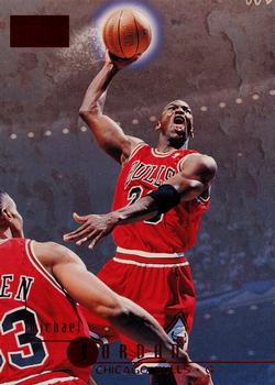 1996-97 SkyBox Premium - Star Ruby #16 Michael Jordan Front