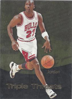 1996-97 SkyBox Premium - Triple Threats #TT11 Michael Jordan Front