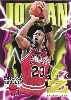 1996-97 SkyBox Z-Force - Z-Cling #11 Michael Jordan Front