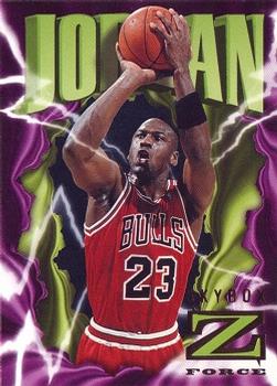 1996-97 SkyBox Z-Force #11 Michael Jordan Front