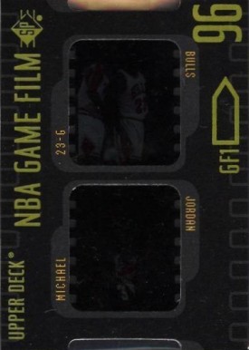 1996-97 SP - Game Film #GF1 Michael Jordan Front
