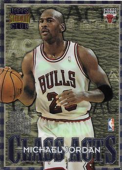 1996-97 Stadium Club - Class Acts #CA1 Michael Jordan / Jerry Stackhouse Front