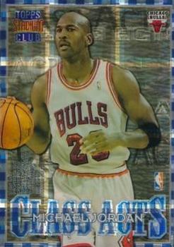 1996-97 Stadium Club - Class Acts Atomic Refractors #CA1 Michael Jordan / Jerry Stackhouse Front