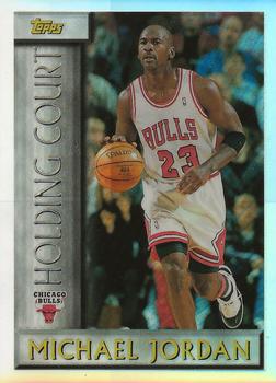 1996-97 Topps - Holding Court Refractor #HC2 Michael Jordan Front