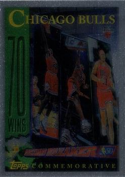 1996-97 Topps - NBA at 50 #72 Chicago Bulls 72 Wins Front