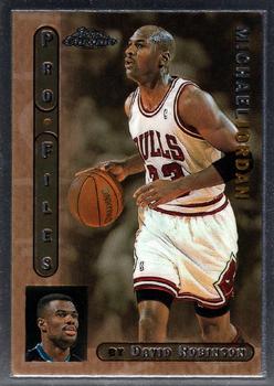 1996-97 Topps Chrome - ProFiles #PF-3 Michael Jordan Front