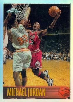 1996-97 Topps Chrome - Refractors #139R Michael Jordan Front