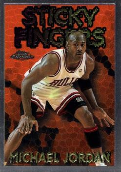1996-97 Topps Chrome - Season's Best #18 Michael Jordan Front