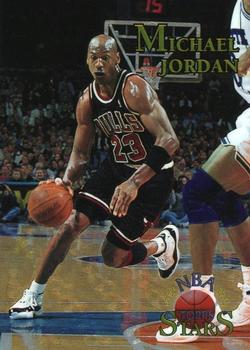 1996-97 Topps Stars - Finest #124 Michael Jordan Front