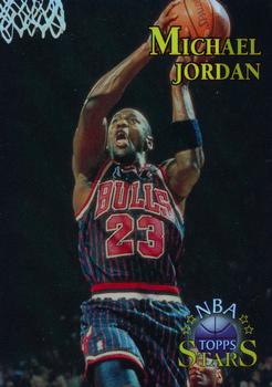 1996-97 Topps Stars - Finest Refractors #24 Michael Jordan Front