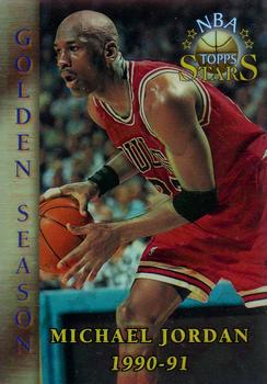 1996-97 Topps Stars - Finest Refractors #74 Michael Jordan Front