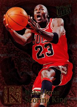 1996-97 Ultra - Scoring Kings Plus #4 Michael Jordan Front