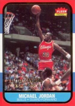 1996-97 Ultra - Ultra Decade #U-4 Michael Jordan Front