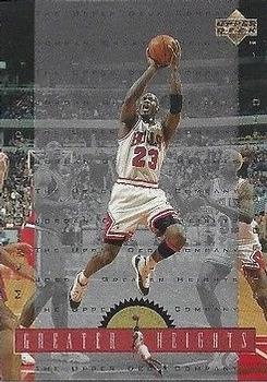 1996-97 Upper Deck - Michael Jordan Greater Heights #GH2 Michael Jordan Front