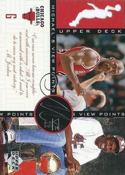 1996-97 Upper Deck - Michael's Viewpoints #VP10 Michael Jordan Front