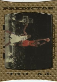 1996-97 Upper Deck - Predictors I TV Cel Exchange #TV3 Michael Jordan Front