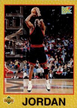 1996-97 Upper Deck Ball Park Franks Michael Jordan #BP2 Michael Jordan - Outside Offense Front