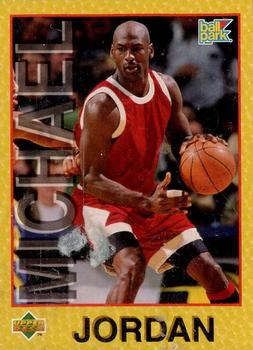 1996-97 Upper Deck Ball Park Franks Michael Jordan #BP5 Michael Jordan - Role Model Front
