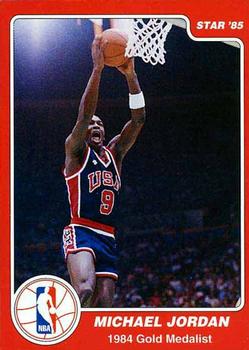 1984-85 Star Olympic Michael Jordan (Unlicensed) #1 Michael Jordan Front