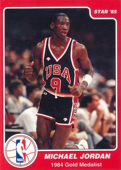 1984-85 Star Olympic Michael Jordan (Unlicensed) #10 Michael Jordan Front