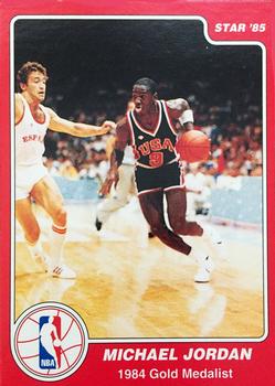 1984-85 Star Olympic Michael Jordan (Unlicensed) #4 Michael Jordan Front