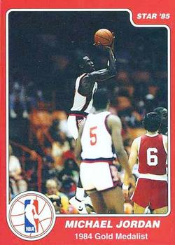 1984-85 Star Olympic Michael Jordan (Unlicensed) #8 Michael Jordan Front