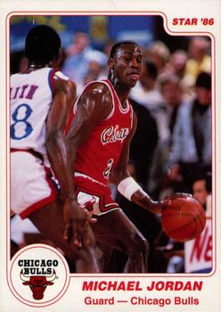 1986 Star Chicago Bulls Arena (Unlicensed) #1 Michael Jordan Front
