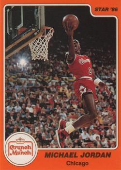 1986 Star Crunch ‘N Munch (Unlicensed) #7 Michael Jordan Front