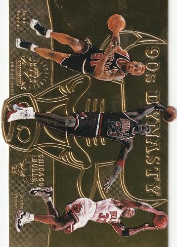 1997 Upper Deck Authenticated 90s Dynasty #NNO 90s Dynasty Gold Front
