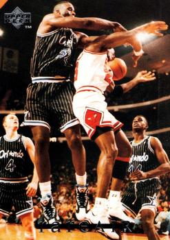 1997 Upper Deck Michael Jordan Rare Air Tribute Box Set #17 Michael Jordan / Shaquille O'Neal Front