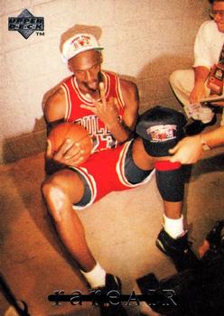 1997 Upper Deck Michael Jordan Rare Air Tribute Box Set #46 Michael Jordan Front