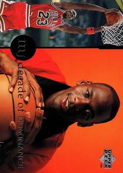 1997 Upper Deck Michael Jordan Rare Air Tribute Box Set #58 Michael Jordan Front