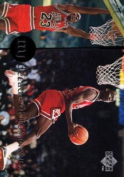 1997 Upper Deck Michael Jordan Rare Air Tribute Box Set #59 Michael Jordan Front