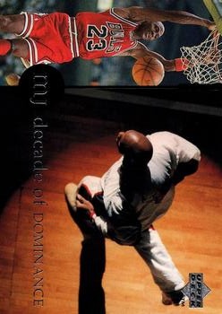 1997 Upper Deck Michael Jordan Rare Air Tribute Box Set #85 Michael Jordan Front