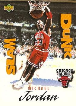 1997 Upper Deck Nestle Slam Dunk #SD22 Michael Jordan Front