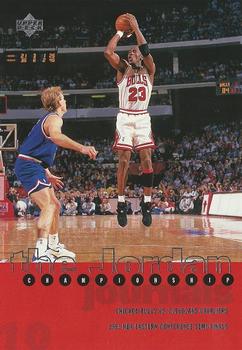 1997 Upper Deck The Jordan Championship Journals #10 Michael Jordan Front