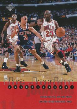 1997 Upper Deck The Jordan Championship Journals #11 Michael Jordan Front